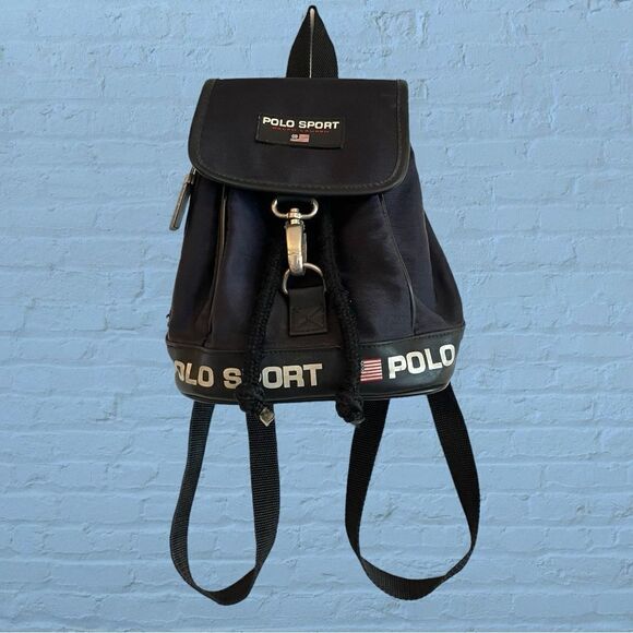 90s vintage Ralph Lauren Polo Sport mini backpack - Picture 2 of 6